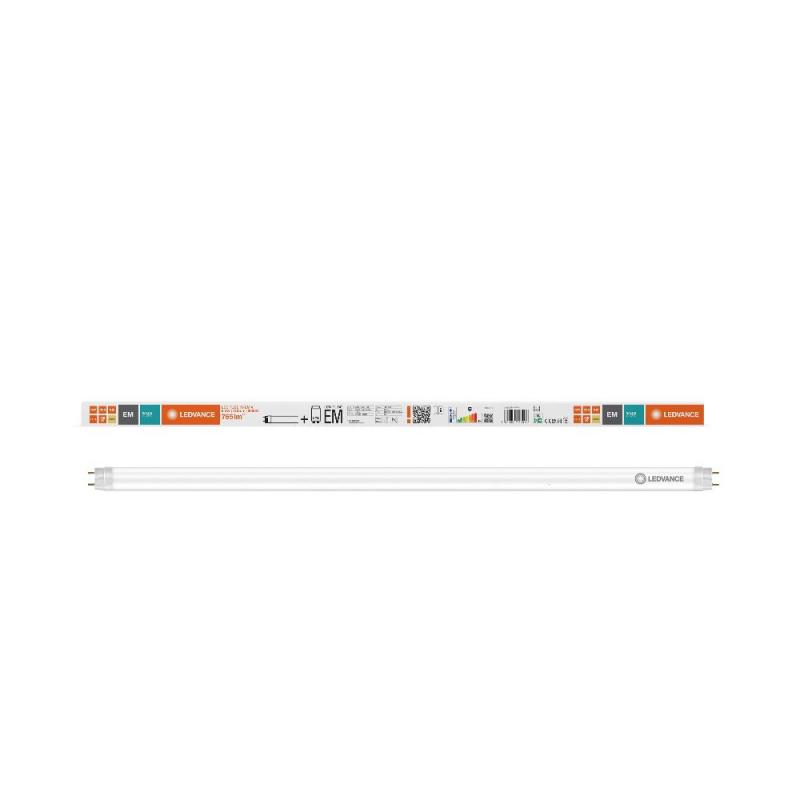 LEDVANCE LED TUBE T8 EM VALUE 6,3W 830 720mm G13 für KVG/VVG, Netzspannung, DC aus Glas