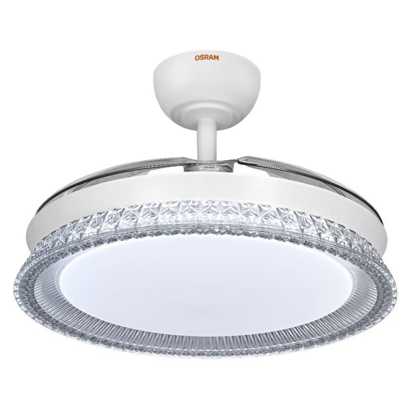 OSRAM Ceiling Fan Cierzo 1220 mm 60W CCT RGB Deckenventilator mit LED-Licht und Fernbedienung