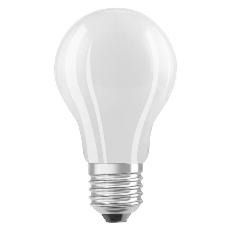 OSRAM LED Classic A 75 Filament DIM Energy Efficiency Class A 5W 840 E27 Matt 4000K 1055 lm 300° Kaltweiß