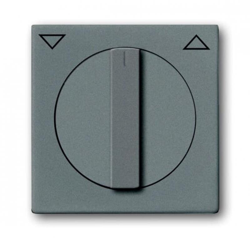 Busch-Jaeger 1740-803 Zentralscheibe mit Drehgriff mit Aufdruck