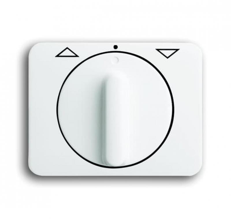 Busch-Jaeger 1740 DR-24G Zentralscheibe mit Drehgriff mit Aufdruck