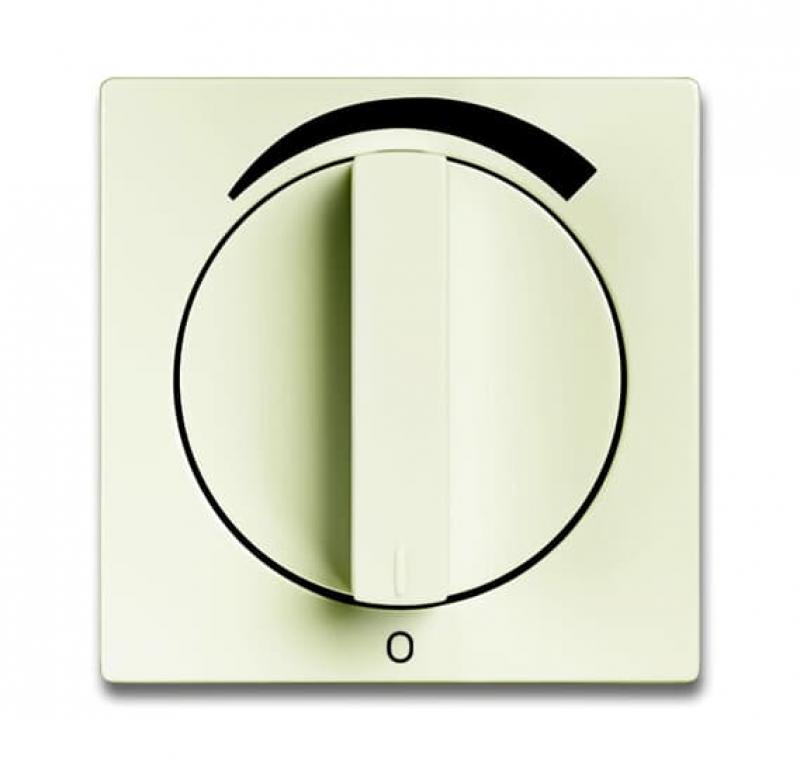 Busch-Jaeger 1740 DR/03-82 Zentralscheibe mit Drehgriff mit Aufdruck