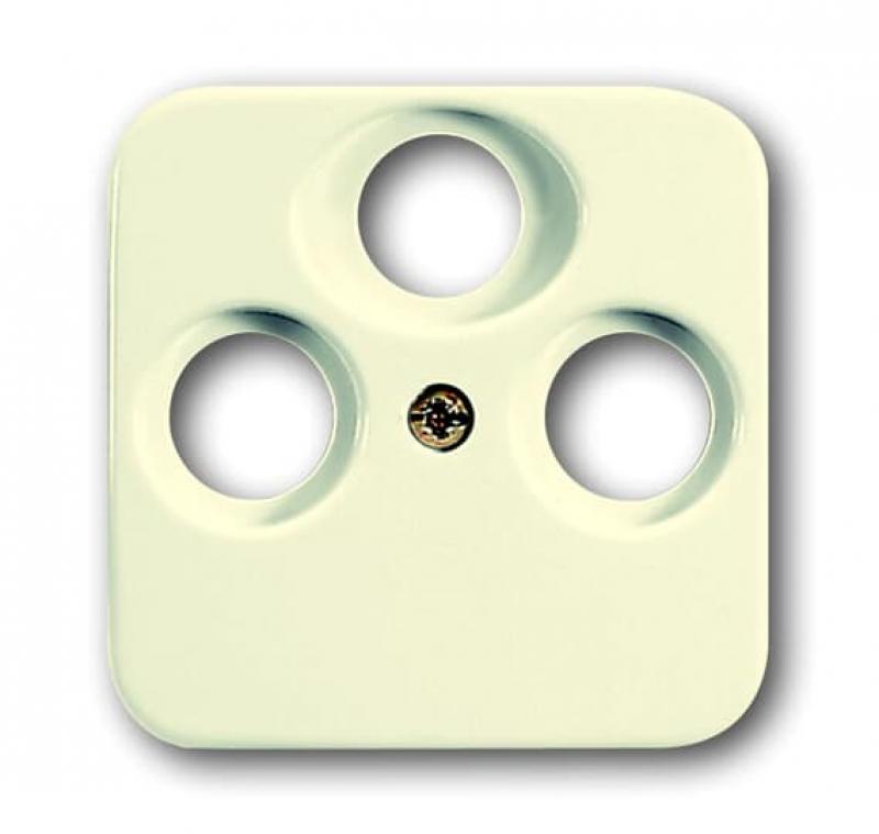 Busch-Jaeger 1743-03-212 Zentralscheibe als Abdeckung für handelsübliche Antennensteckdosen