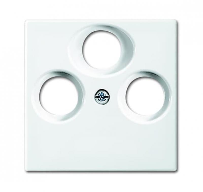 Busch-Jaeger 1743-03-914 Zentralscheibe als Abdeckung für handelsübliche Antennensteckdosen