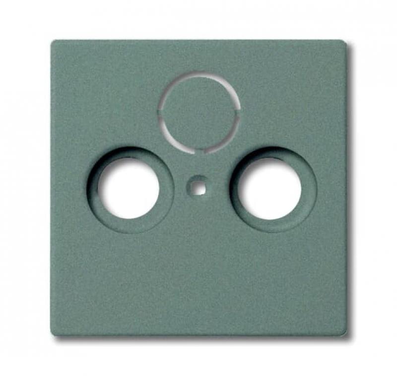 Busch-Jaeger 1743-803 Zentralscheibe als Abdeckung für handelsübliche Antennensteckdosen