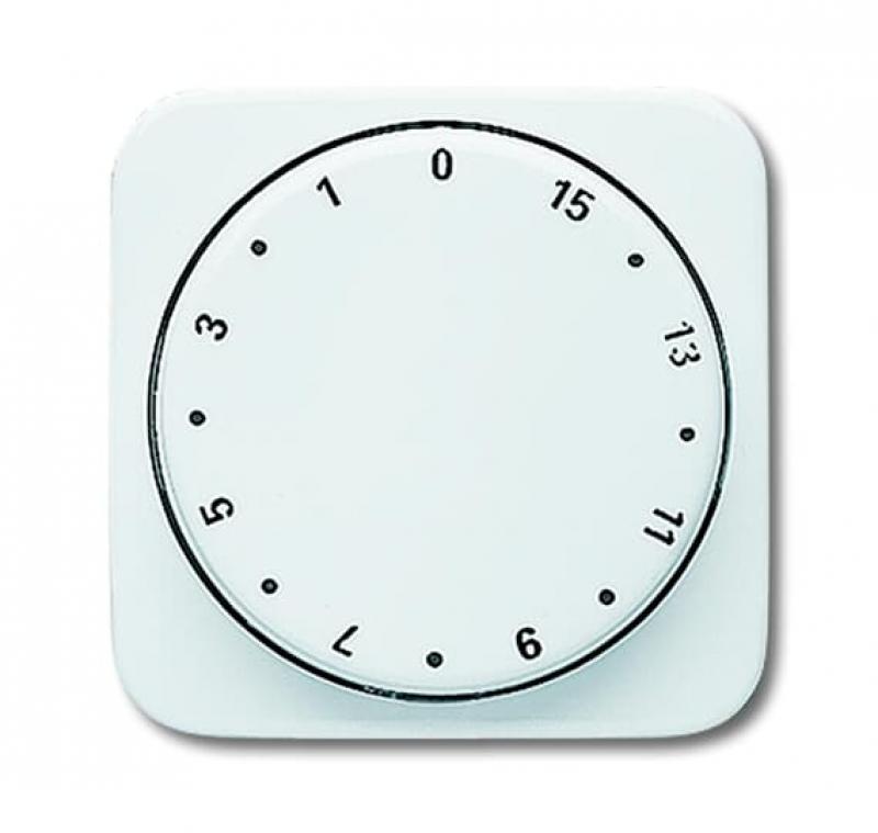 Busch-Jaeger 1770-214-102 Zentralscheibe mit Drehknopf mit Aufdruck