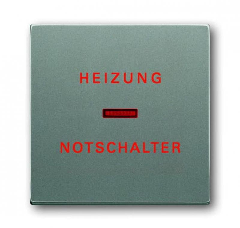 Busch-Jaeger 1789 H-803 Wippe mit Aufdruck mit kleiner roter Kalotte