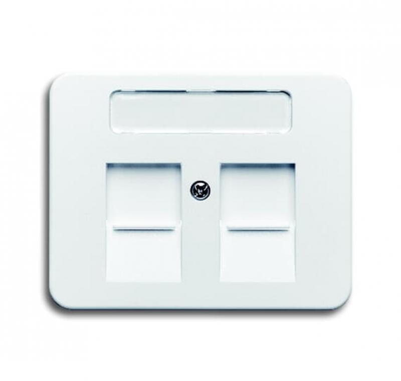 Busch-Jaeger 1800-24G Zentralscheibe mit Beschriftungsfeld