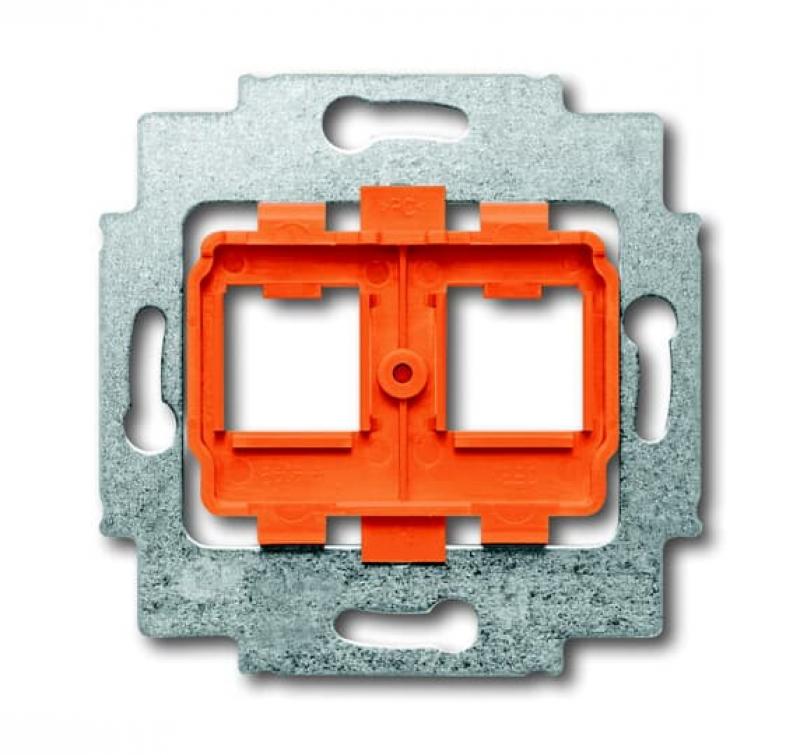 Busch-Jaeger 1819 Tragring mit orangenem Sockel