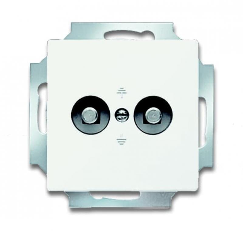 Busch-Jaeger 2095 UC-884 Unterputz-Potenzial-Ausgleichsstecker 2-fach