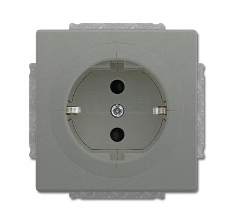 Busch-Jaeger 20 EUAB-803 Busch-Objektsteckdose® mit erh. Berührungsschutz