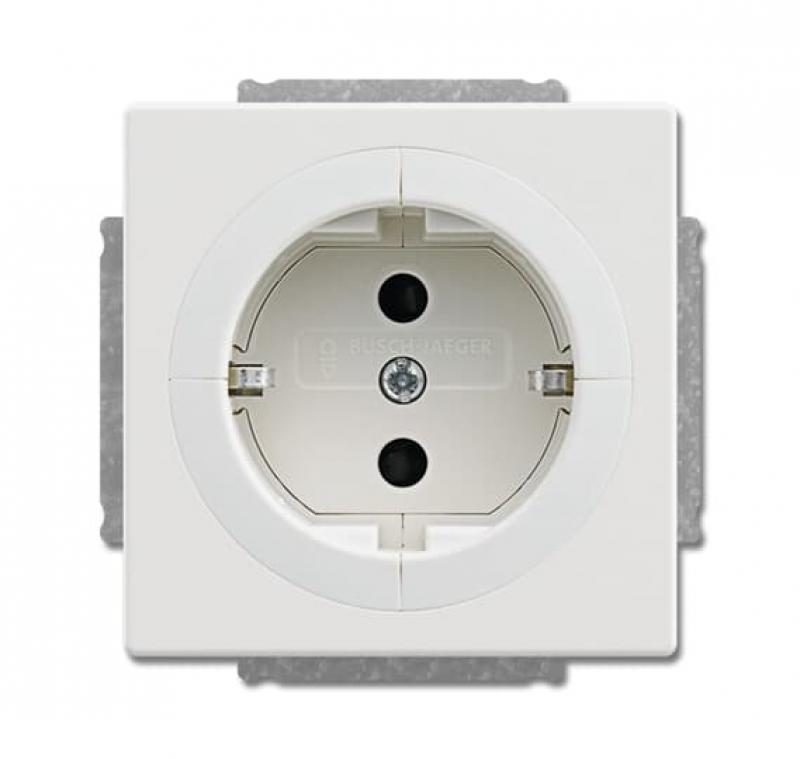 Busch-Jaeger 20 EUAB-884 Busch-Objektsteckdose® mit erh. Berührungsschutz