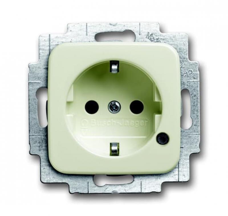Busch-Jaeger 20 EUCBL-212 SCHUKO® Steckdosen-Einsatz mit LED Kontrolllicht