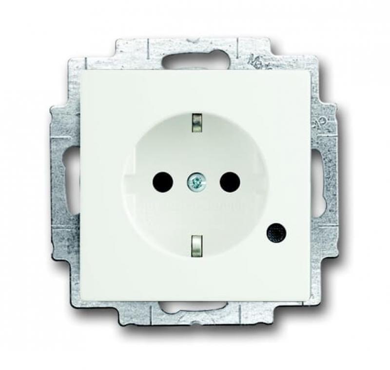 Busch-Jaeger 20 EUCBL-884 SCHUKO® Steckdosen-Einsatz mit LED Kontrolllicht