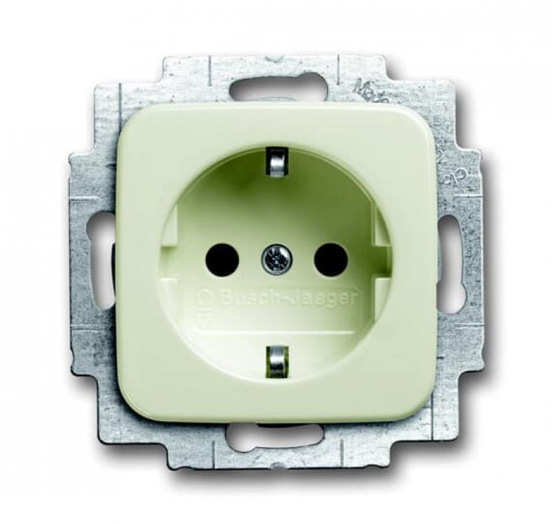 Busch-Jaeger 20 EUCBLI-212 SCHUKO® Steckdosen-Einsatz Busch-steplight® mit Nachtorientierungslicht