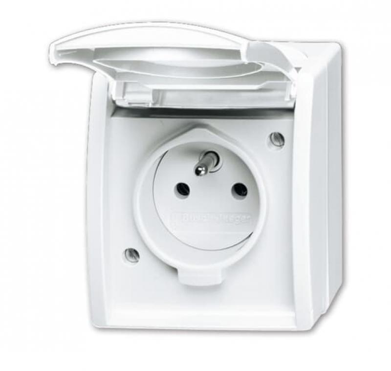 Busch-Jaeger 20 MW-54-500 Steckdose mit Erdungsstift