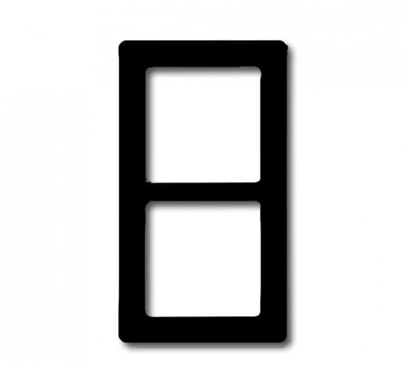 Busch-Jaeger 2102-35 Abdeckrahmen 2-fach Rahmen