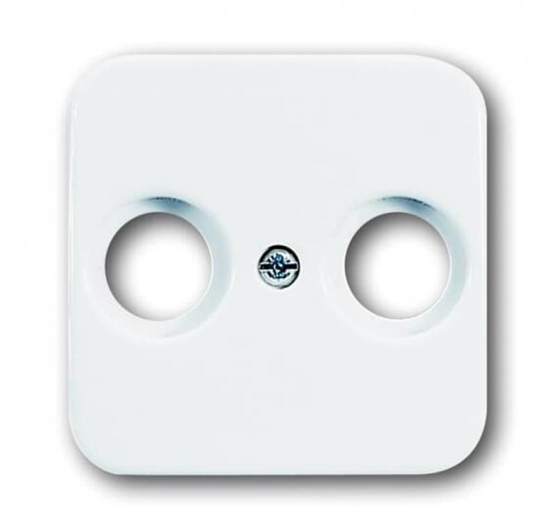 Busch-Jaeger 2531-214 Zentralscheibe als Abdeckung für handelsübliche Antennensteckdosen