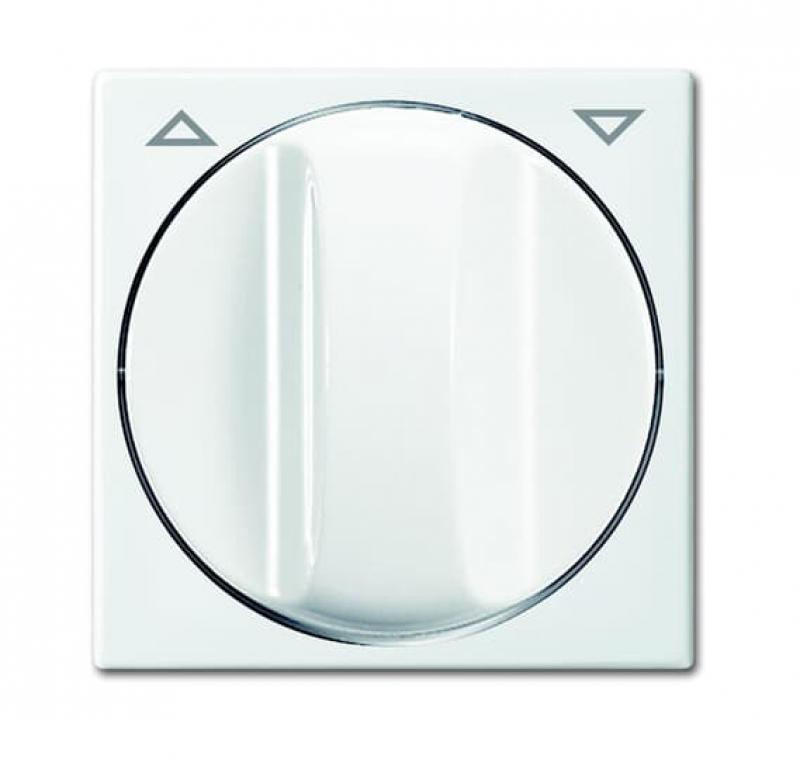 Busch-Jaeger 2542 DR-914 Zentralscheibe mit Drehgriff mit Aufdruck