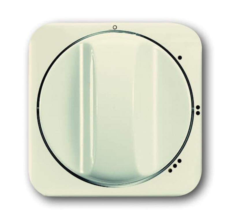 Busch-Jaeger 2542 DR/01-212 Zentralscheibe mit Drehgriff mit Aufdruck