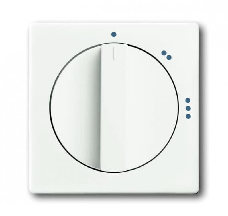 Busch-Jaeger 2542 DR/02-884 Zentralscheibe mit Drehgriff mit Aufdruck