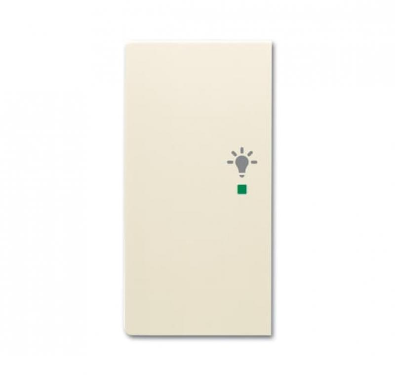 Busch-Jaeger 6231-21-82 Wippe 2-fach links mit Symbol "Licht"