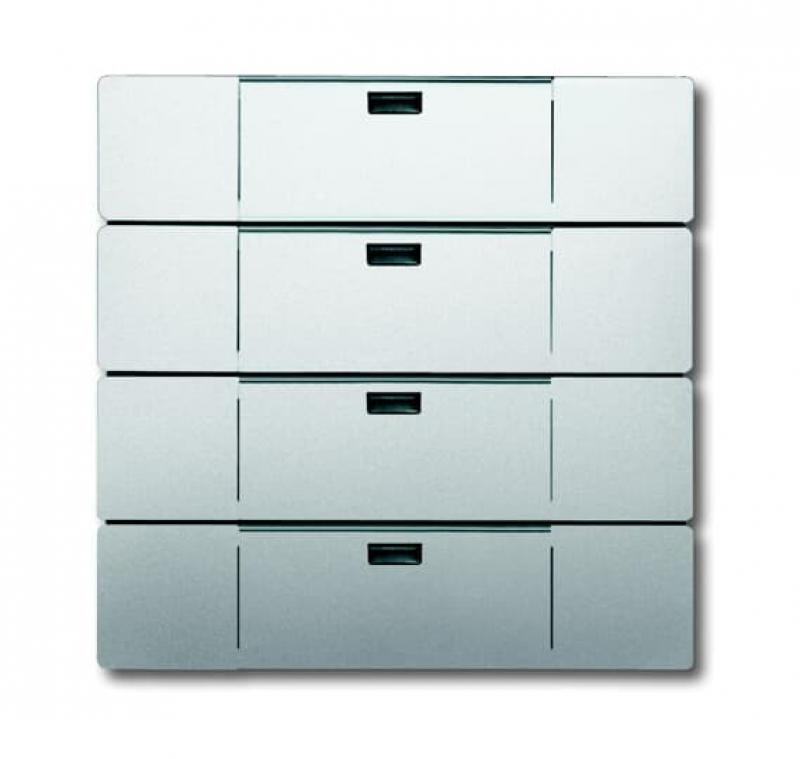 Busch-Jaeger 6733-866 Wandsender WaveLINE 4 Kanal