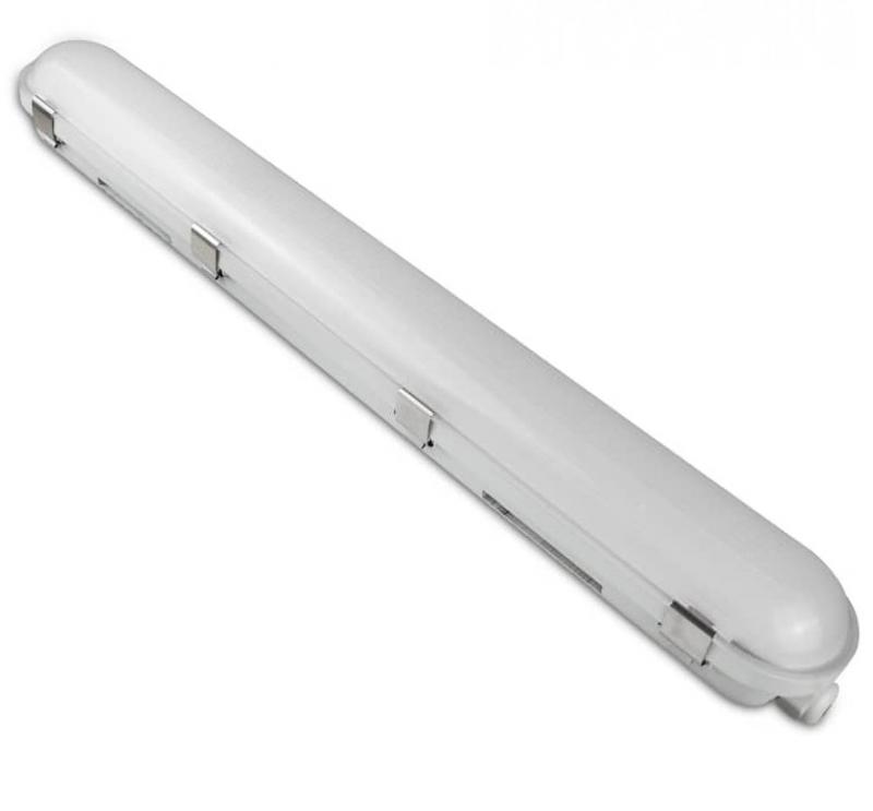 Nur noch angezeigter Bestand verfügbar:   60cm GREENTECH Superior LED Feuchtraumleuchte 18W 2700lm 4000K IP65