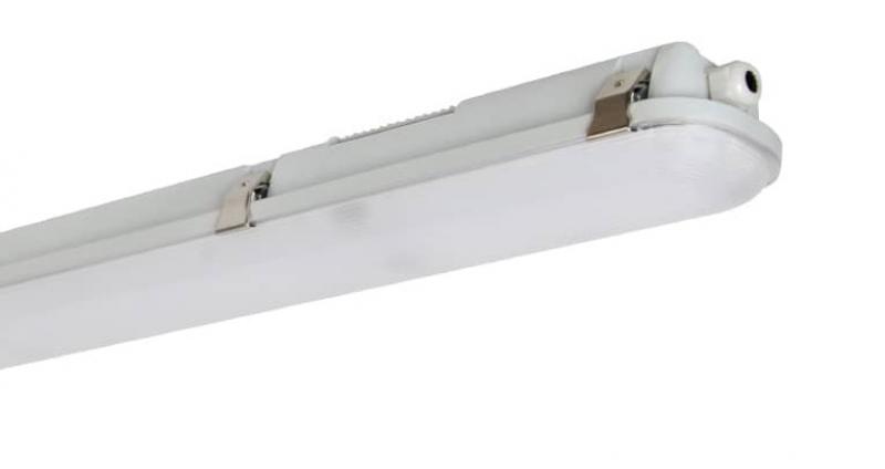 Nur noch angezeigter Bestand verfügbar:   60cm GREENTECH Superior LED Feuchtraumleuchte 18W 2700lm 4000K IP65