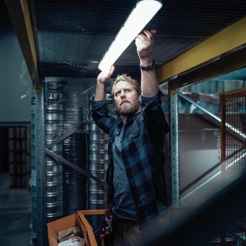 12 x 150cm Philips Ledinare WT050C Leergehäuse/ Feuchtraumleuchte 1-flammig für 1 G13 Röhre IP65