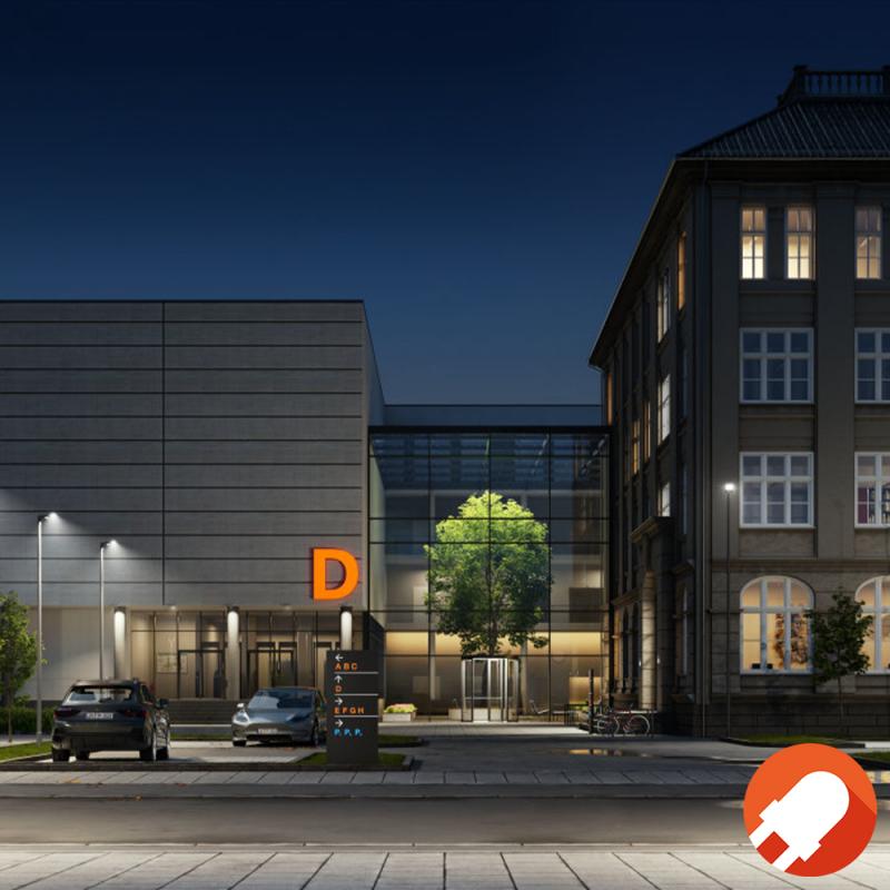 LEDVANCE Kompakter LED Flutlicht Strahler 135W 3000K warmweißes Licht IP65 in Schwarz