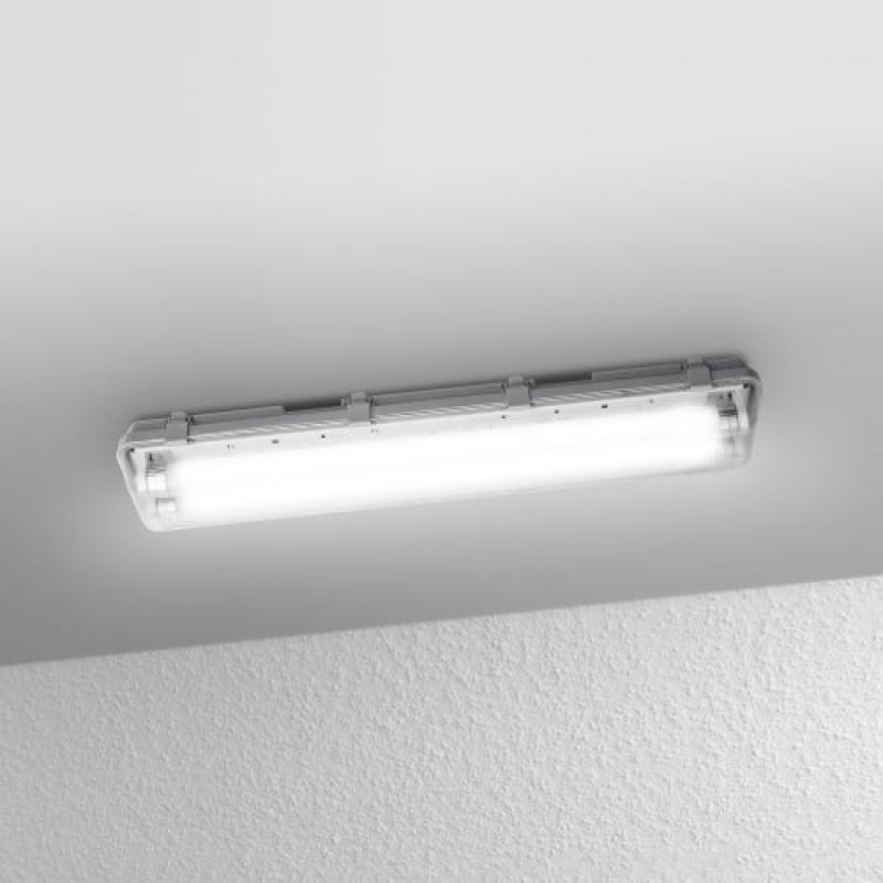 60cm OSRAM SUBMARINE 2x7WLED Feuchtraumleuchte 4000K inkl. 2x LED Röhren