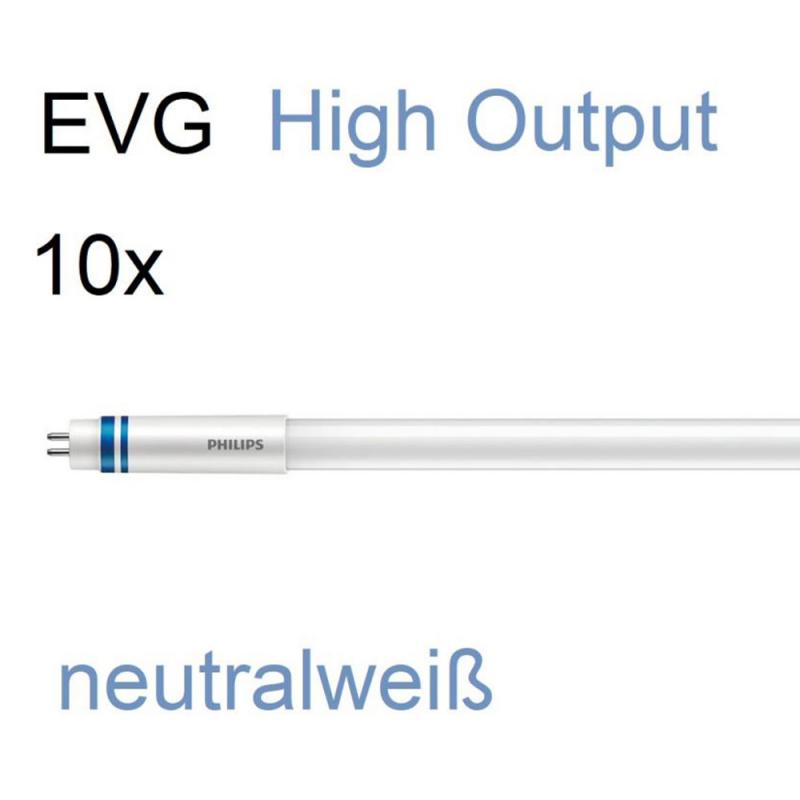 10 x 120cm T5 Philips MASTER HO LEDtube HF 26W wie 54W 3900lm für EVG universalweißes Licht 4000K
