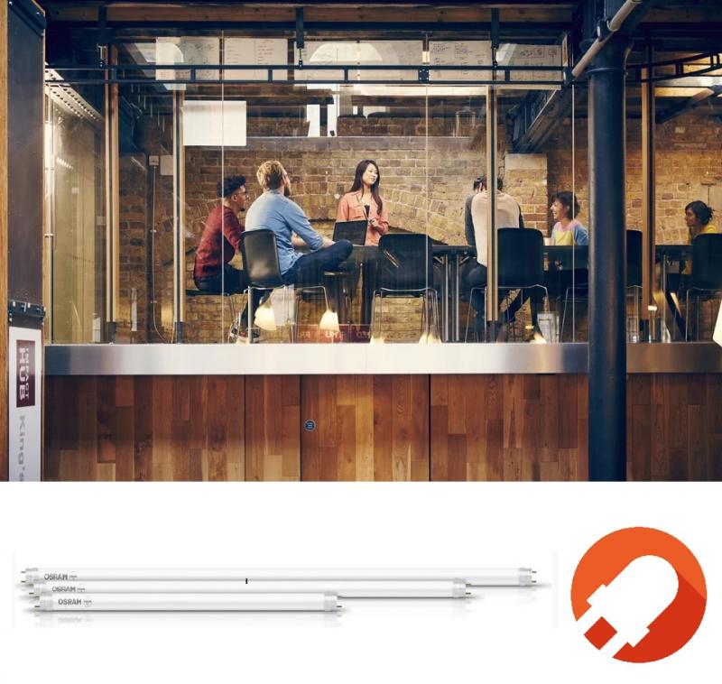 8er Pack 150cm Osram LED T8 G13 Röhren 18,3W wie 58W 865 tageslichtweiß EM Glas für KVG/VVG