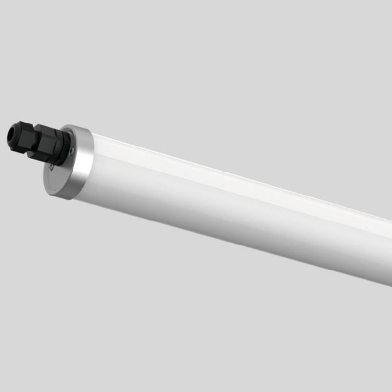 150cm Siteco Monsun 31 Tube Feuchtraumleuchte 4000K universalweißes Licht diffus strahlend, diffus strahlend, DALI 2, PMMA Durchverdrahtung 8000lm