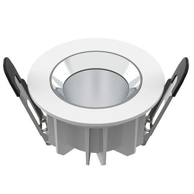 SLV 1010756 DOWNLIGHT P 84 12 HG 840 60 ML WH IP54 – 5W LED Einbaudownlight 4000K 60° weiß CRI80 - Einbaudurchmesser: 6,8 cm