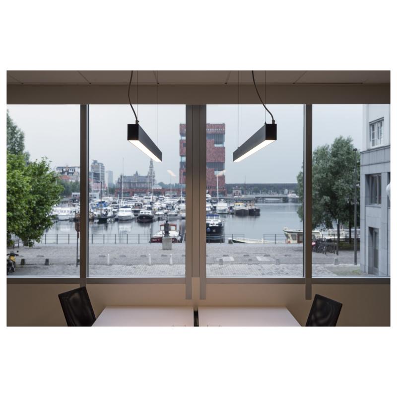 SLV 1001409 GLENOS Pendelleuchte mattschwarz 2m 85W 4000K