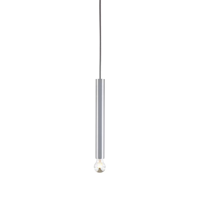 SLV 1002563 FITU PD E27 Indoor Pendelleuchte alu gebürstet 5m Kabel mit offenem Kabelende