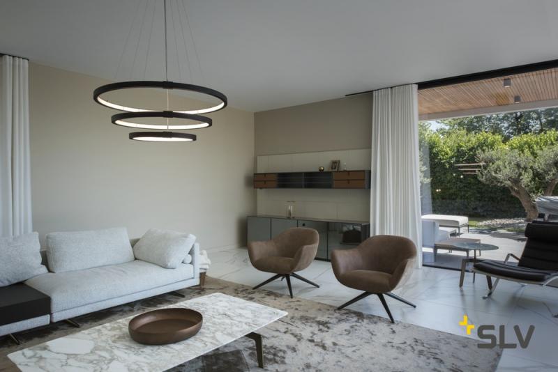 SLV 1002913 ONE TRIO DALI  LED Pendelleuchte 65W schwarz