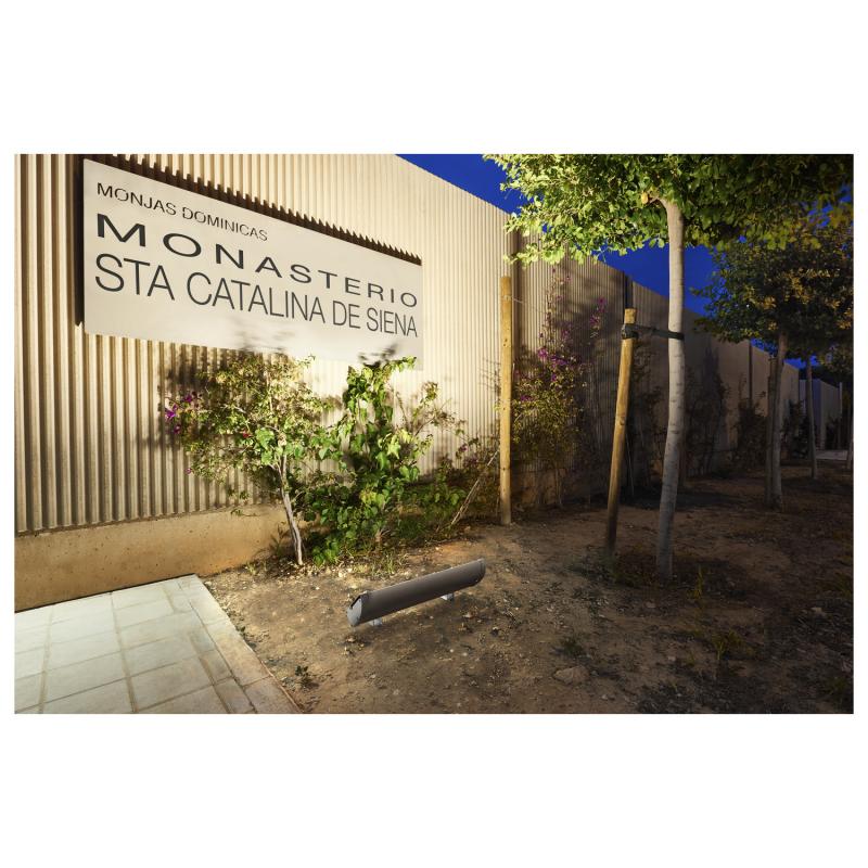 SLV 1006268 VANO WING SP DALI Wandaufbauleuchte grau 25W 1400lm 3000K CRI80 120° DALI