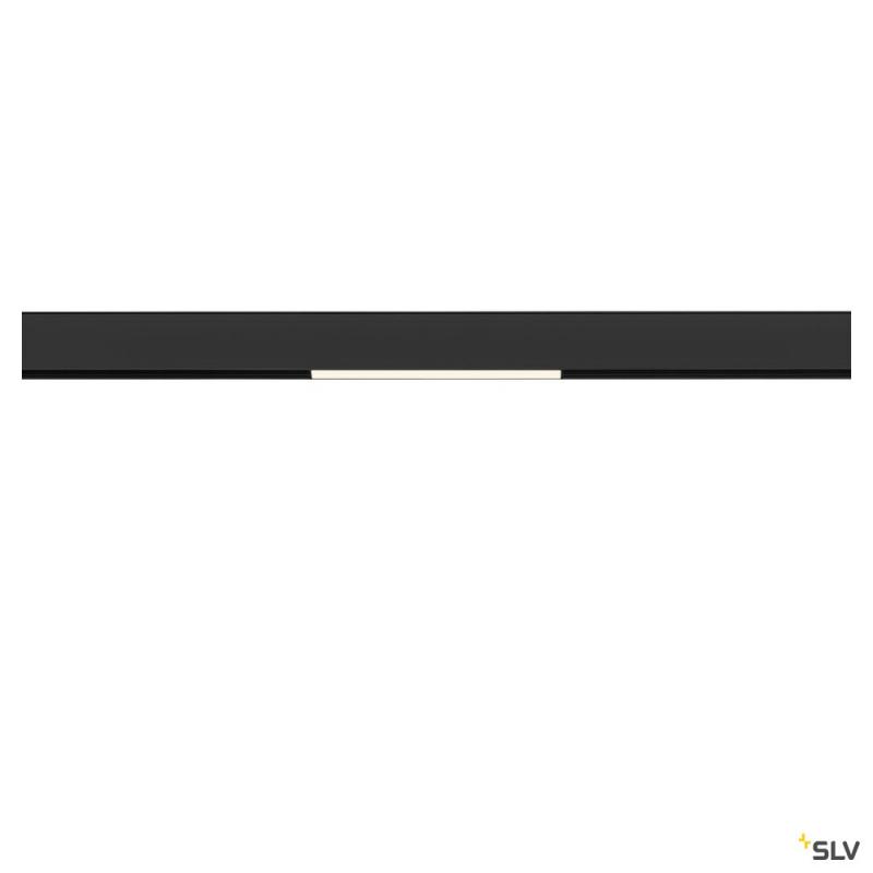 SLV 1006619 IN-LINE 22, 48V Spot, opal, DALI, schwarz, 7.3 W, 680 lm, 4000 K, CRI 90, 95°