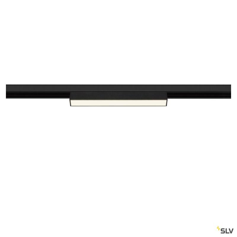 SLV 1006619 IN-LINE 22, 48V Spot, opal, DALI, schwarz, 7.3 W, 680 lm, 4000 K, CRI 90, 95°