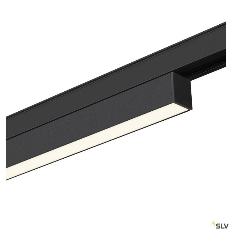 SLV 1006619 IN-LINE 22, 48V Spot, opal, DALI, schwarz, 7.3 W, 680 lm, 4000 K, CRI 90, 95°