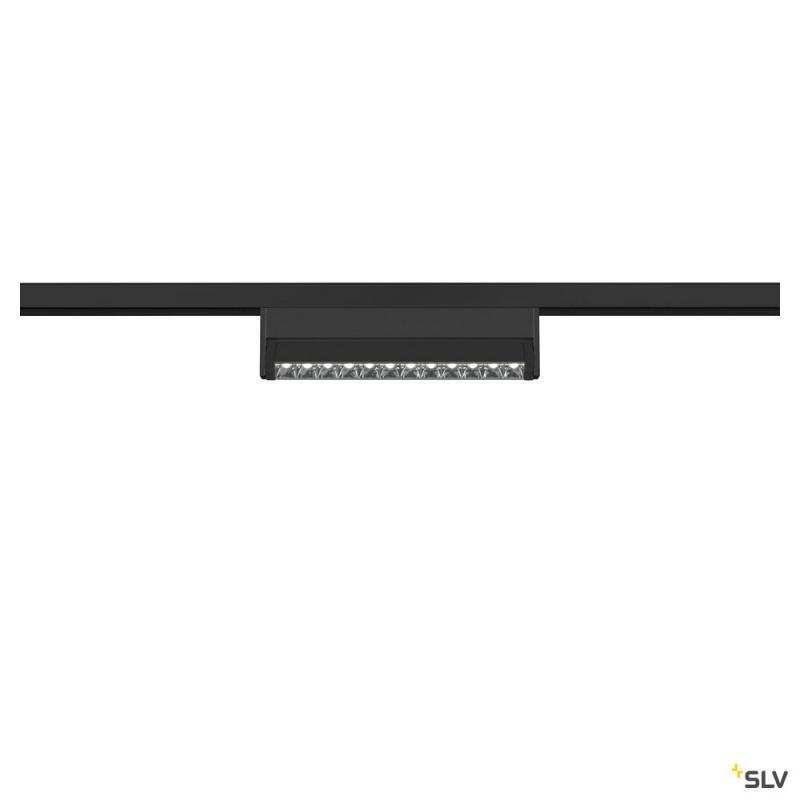 SLV 1006643 IN-LINE 24, 48V Spot, Move, Darklight Reflector, DALI, schwarz, 7.3 W, 650 lm, 4000 K, CRI 90, 35°