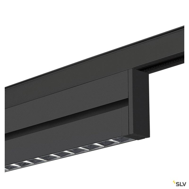 SLV 1006643 IN-LINE 24, 48V Spot, Move, Darklight Reflector, DALI, schwarz, 7.3 W, 650 lm, 4000 K, CRI 90, 35°