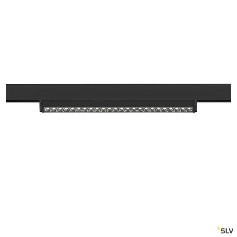 SLV 1006649 IN-LINE 46, 48V Spot, Move, Darklight Reflector, DALI, schwarz, 14 W, 1250 lm, 4000 K, CRI 90, 35°