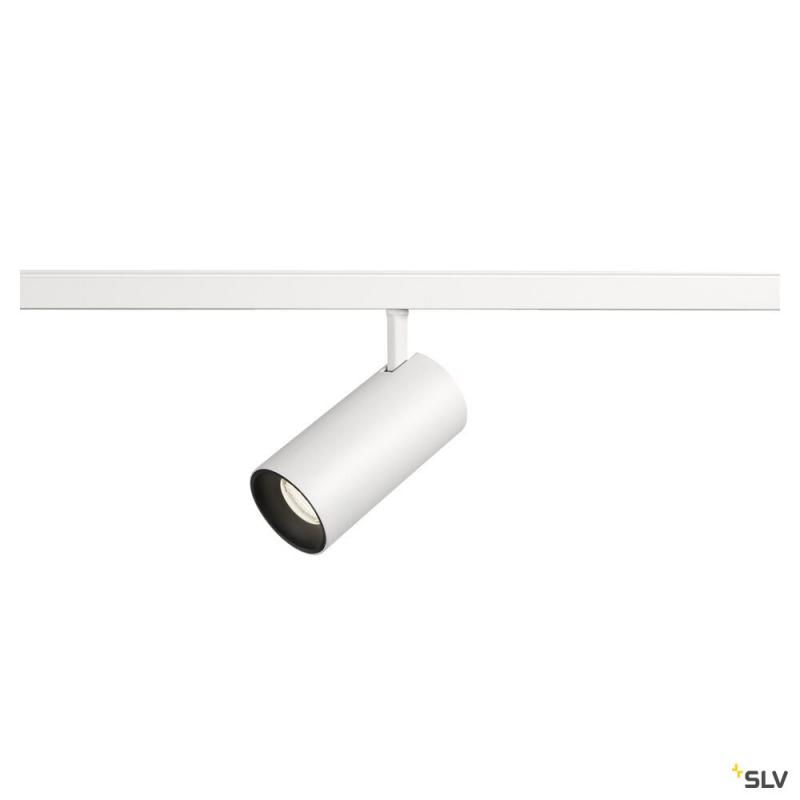 SLV 1006753 NUMINOS® S, 48V Spot, rund, 4000 K, 16 W, DALI 2, 40°, matt weiß / matt schwarz