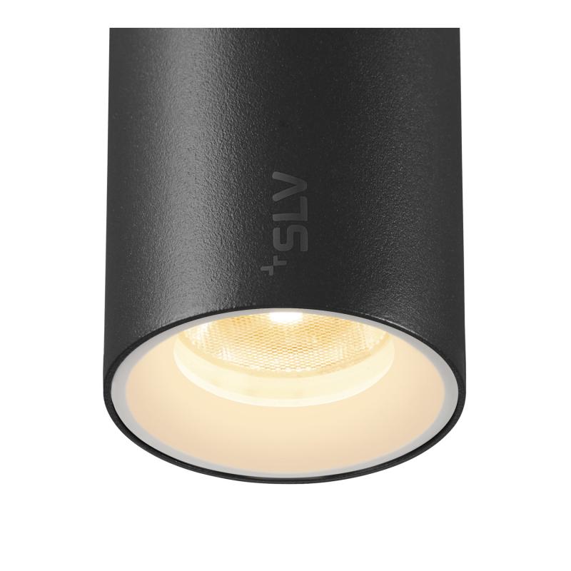 SLV 1006781 NUMINOS XS 48V TRACK DALI Pendelleuchte schwarz / weiß 8.7W 700lm 3000K CRI90 40°