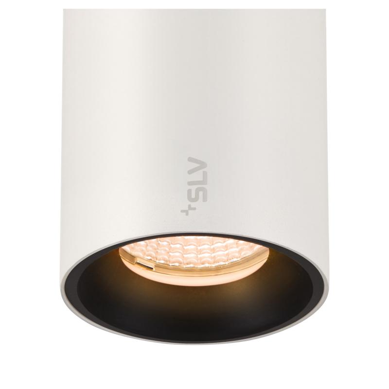 SLV 1006822 NUMINOS S 48V TRACK DALI Pendelleuchte weiß / schwarz 16W 1000lm 2700K CRI90 20°