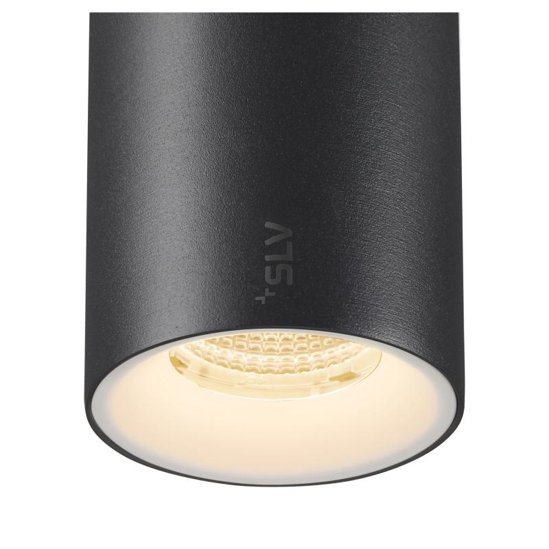 SLV 1006838 NUMINOS S 48V TRACK DALI Pendelleuchte schwarz / weiß 16W 1120lm 3000K CRI90 55°